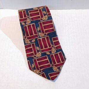 Vtg Metropolitan Museum Of Art Silk Tie-Geometric-Masterworks Collection-90s